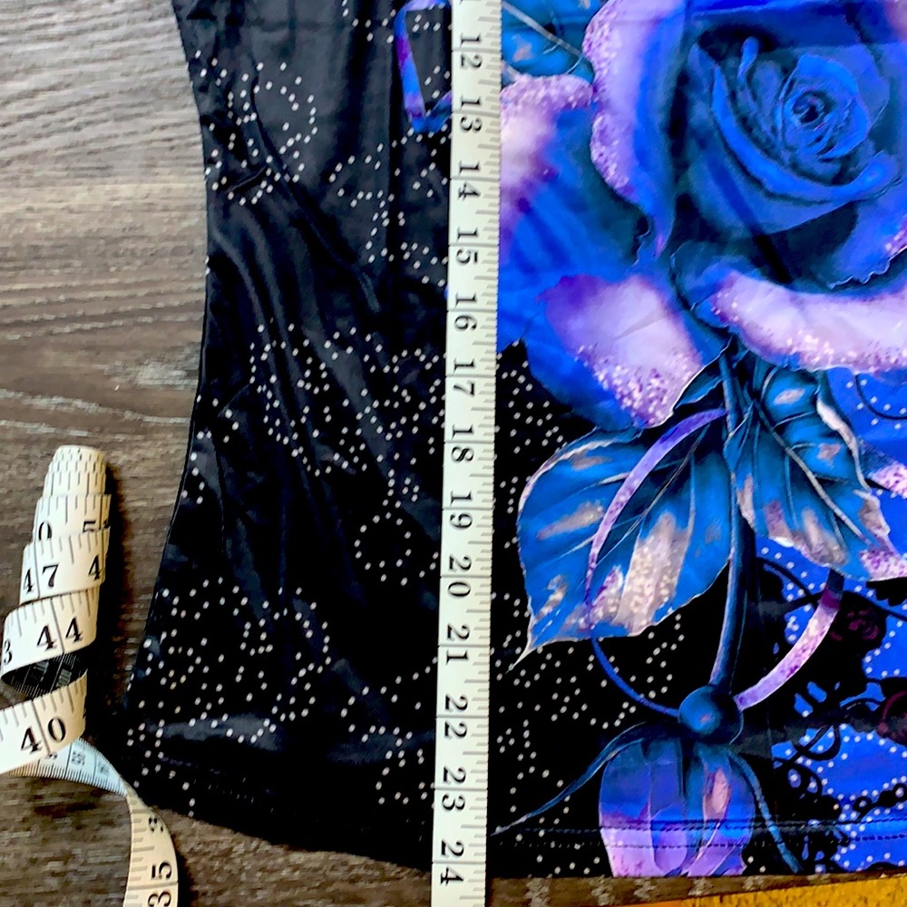 Sleeveless floral tank top - Picture 4 of 7